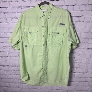 Columbia Men's Mint Green Casual Shirt